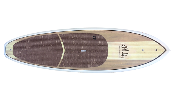 Kalua SUP | Classic Wood White | Prancha Stand Up Paddle | 10' x 33" x 4 3/4"